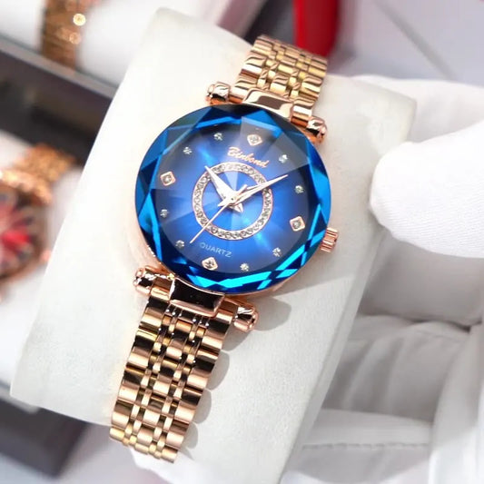 binbond montre pour femme sky diamond face