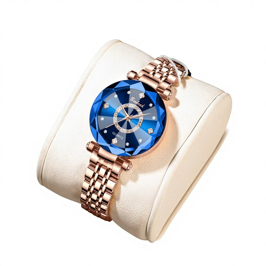binbond montre pour femme sky diamond face
