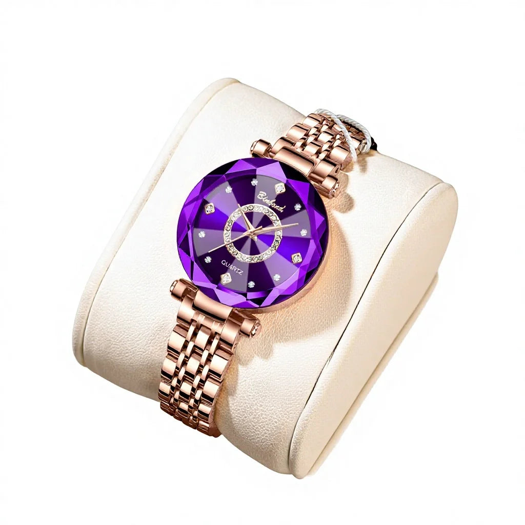 binbond montre pour femme sky diamond face