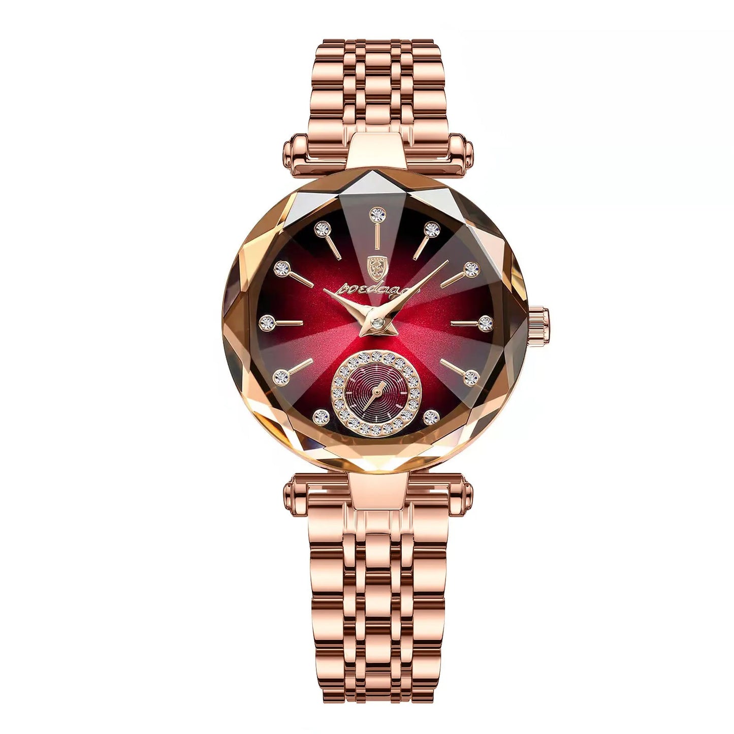 poedagar 719 (rouge) montre pour femme bijoux de luxe